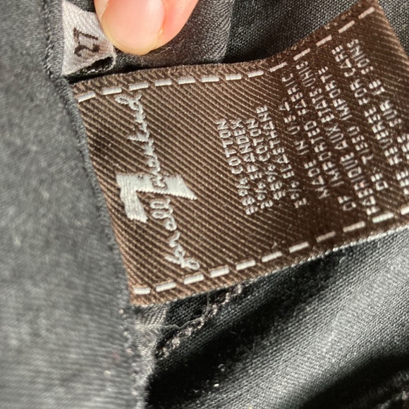 7 for All Mankind Skinny jeans-black - Picture 2 of 3